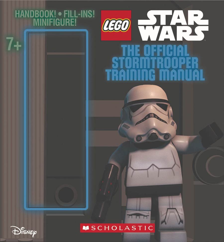 Lego Star Wars Official Stormtrooper Training Manual With Figure HC