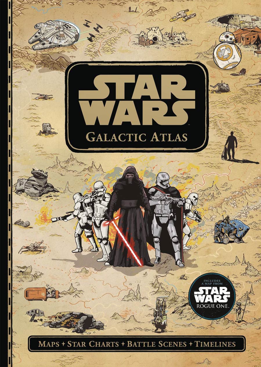 Star Wars Galactic Maps An Illustrated Atlas Of The Star Wars Universe HC