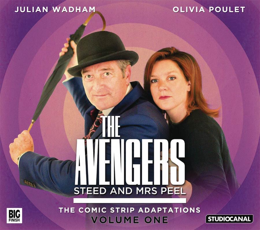 Avengers Steed And Mrs Peel Comic Strip Adaptations Audio CD Vol 1