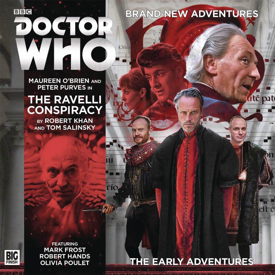 Doctor Who Early Adventures Ravelli Conspiracy Audio CD