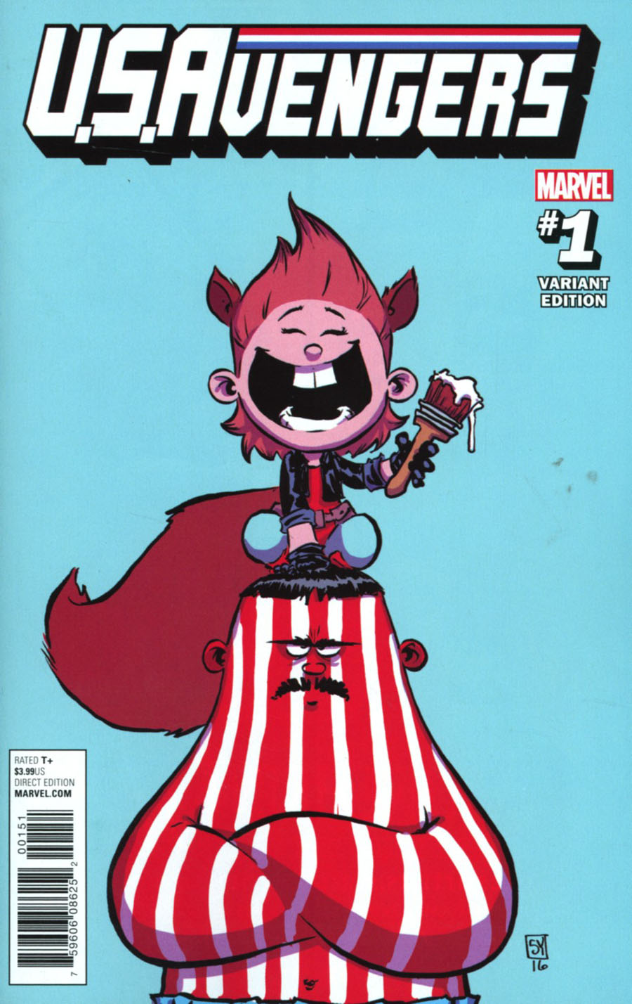 U.S.Avengers #1 Cover C Variant Skottie Young Baby Cover (Marvel Now Tie-In)