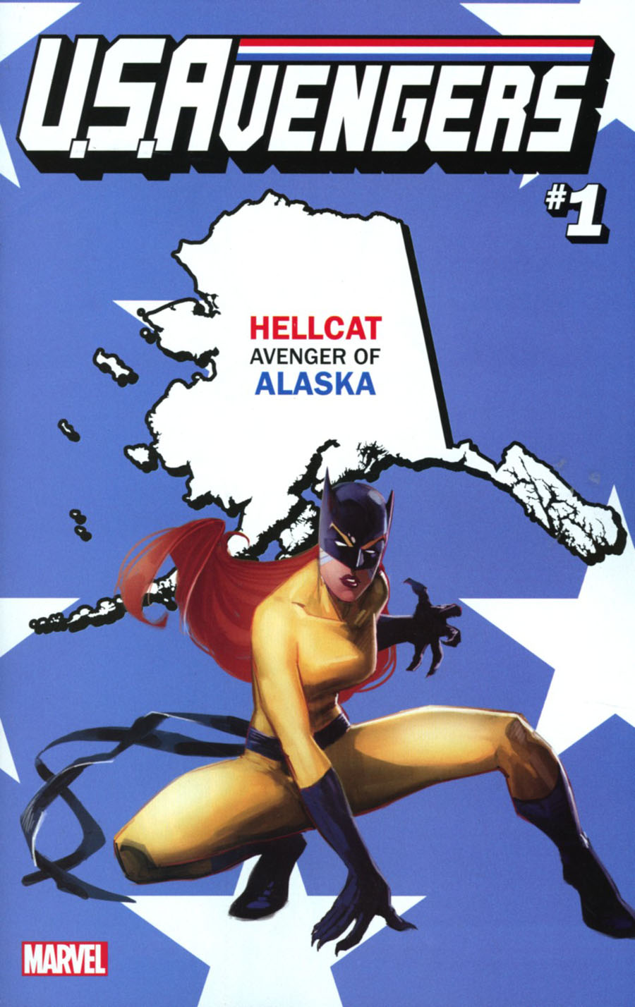 U.S.Avengers #1 Cover H Variant Rod Reis Alaska State Cover (Marvel Now Tie-In)