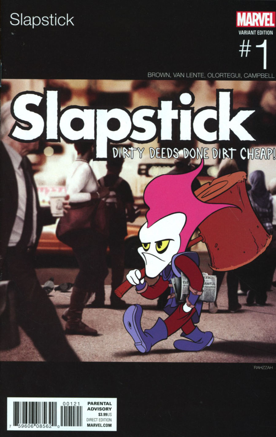 Slapstick Vol 2 #1 Cover B Variant Marvel Hip-Hop Cover (Marvel Now Tie-In)