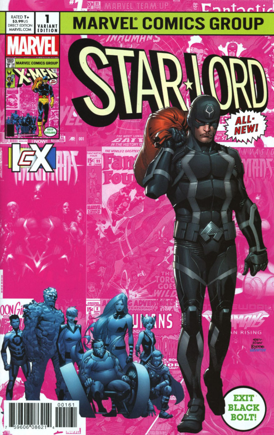 Star-Lord Vol 3 #1 Cover D Variant Chris Stevens ICX Cover (Marvel Now Tie-In)