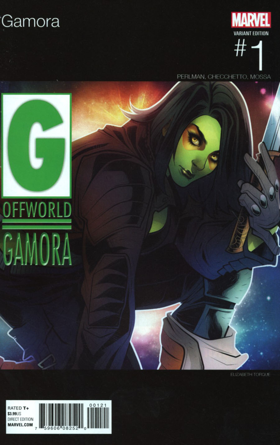 Gamora #1 Cover B Variant Elizabeth Torque Marvel Hip-Hop Cover (Marvel Now Tie-In)