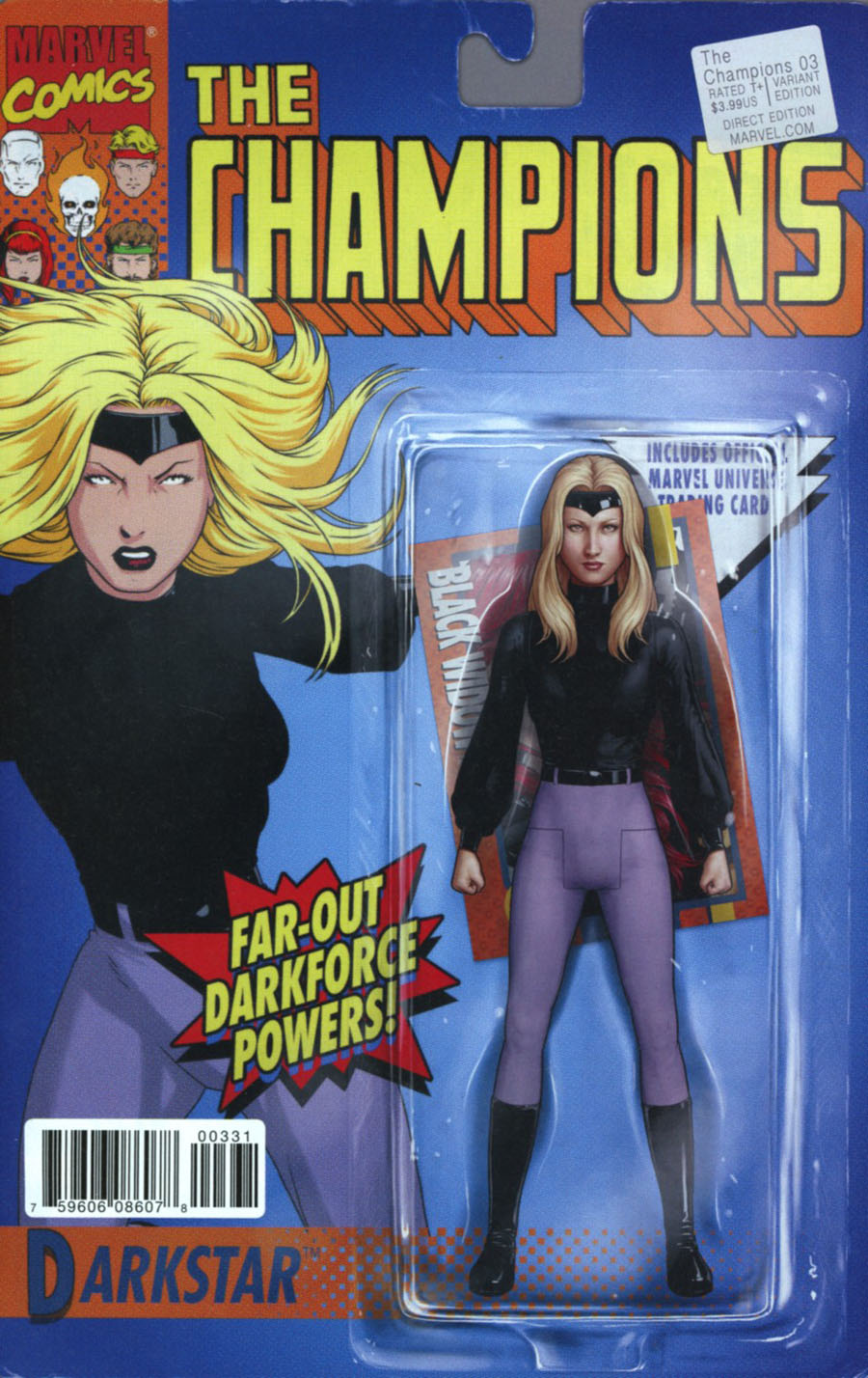 Champions (Marvel) Vol 2 #3 Cover C Variant John Tyler Christopher Classic Action Figure Cover