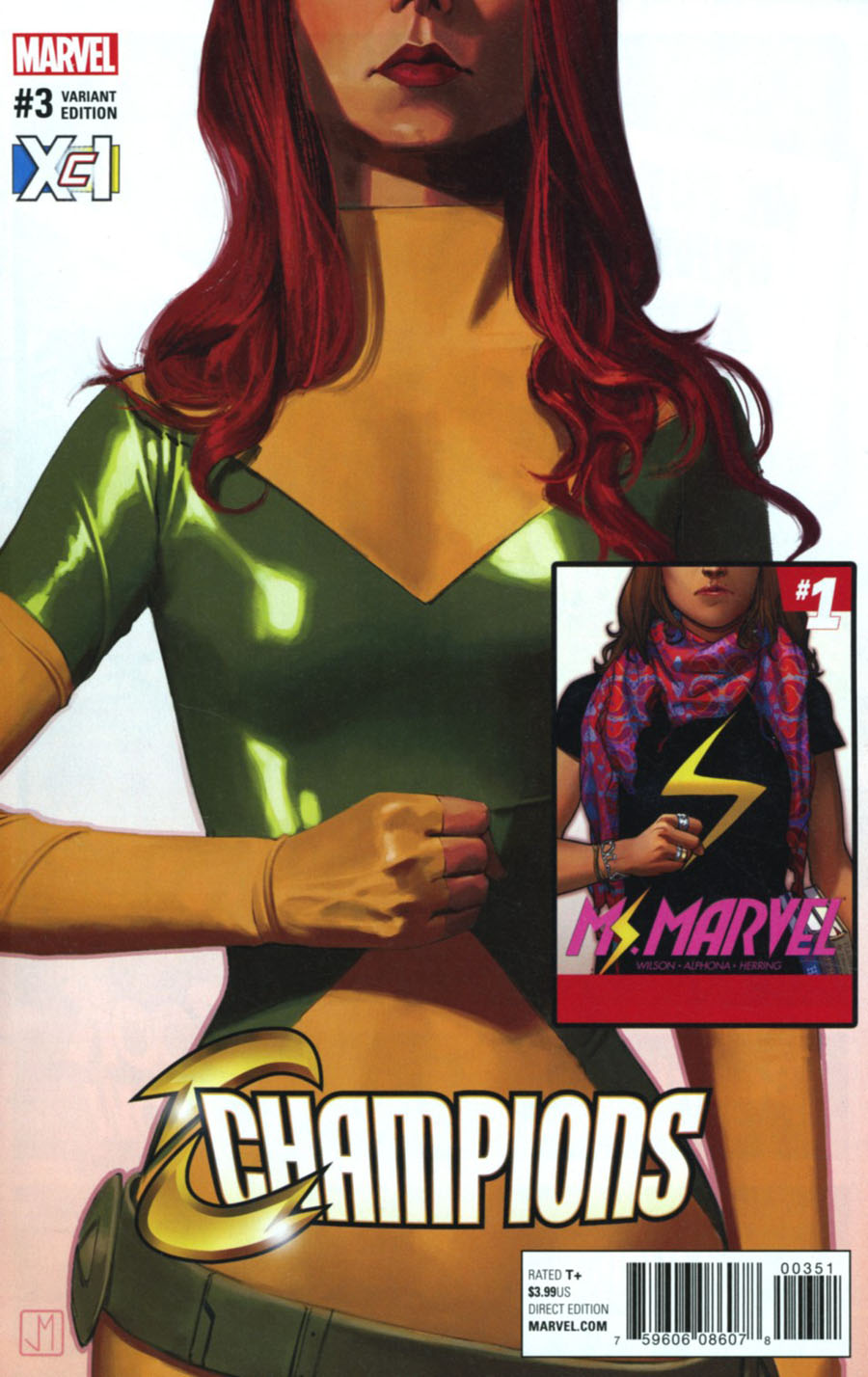 Champions (Marvel) Vol 2 #3 Cover D Variant Jorge Molina XCI Cover