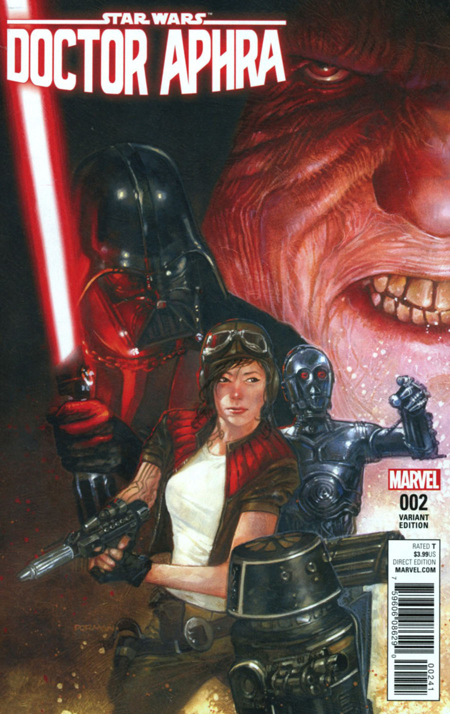 Star Wars Doctor Aphra #2 Cover B Variant Dave Dorman Cover