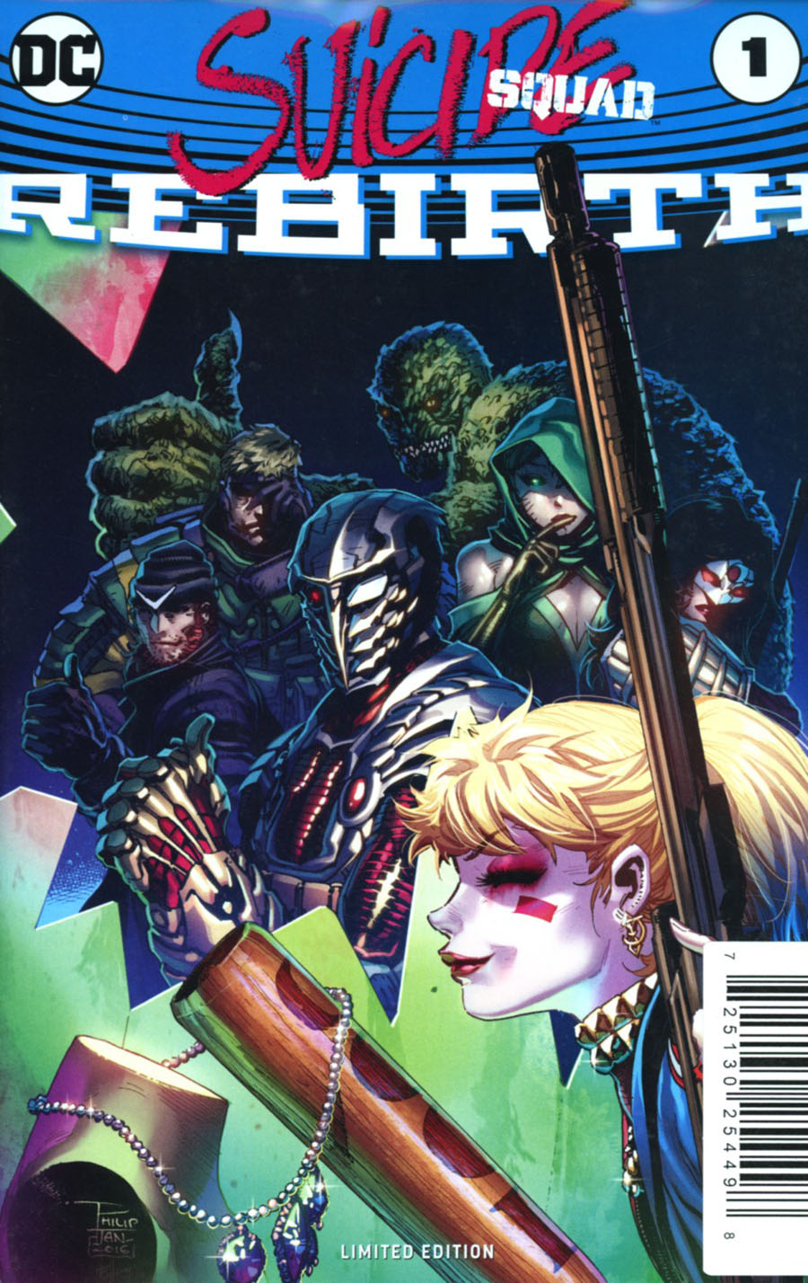 Suicide Squad Vol 4 #1 Cover K DF Geek Fuel Exclusive Phillip Tan Variant Cover