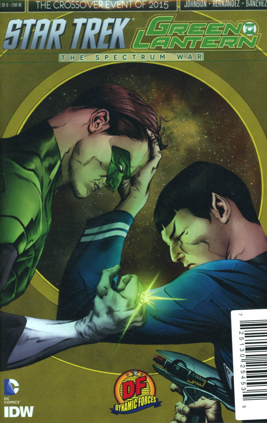 Star Trek Green Lantern #1 Cover R DF Exclusive Jae Lee Variant Cover Plus 2 Holiday Package