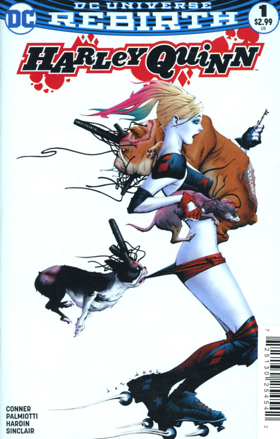 Harley Quinn Vol 3 #1 Cover R DF Exclusive Jae Lee Variant Cover Plus 2 Holiday Package