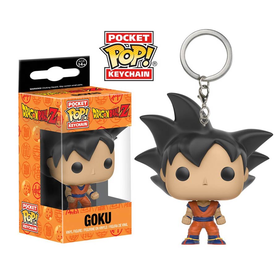 POP Dragon Ball Z Goku Vinyl Figure Keychain