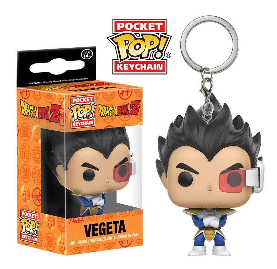 POP Dragon Ball Z Vegeta Vinyl Figure Keychain