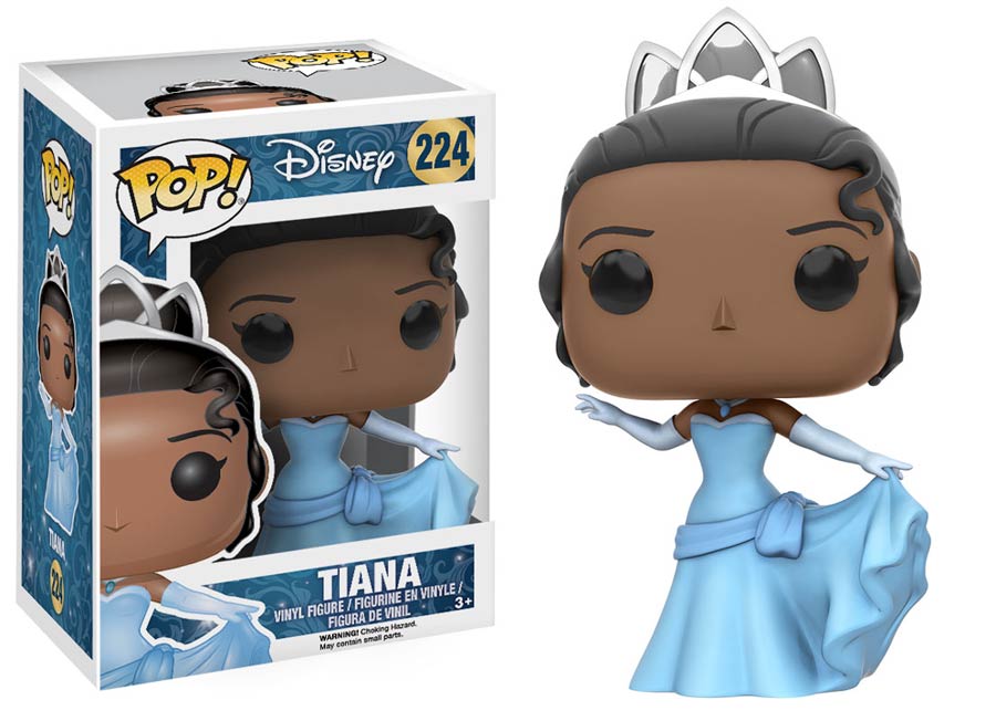 POP Disney 224 Princess And The Frog Tiana Vinyl Action Figure