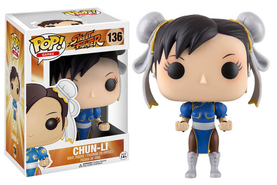 POP Games 136 Street Fighter Chun-Li Vinyl Figure