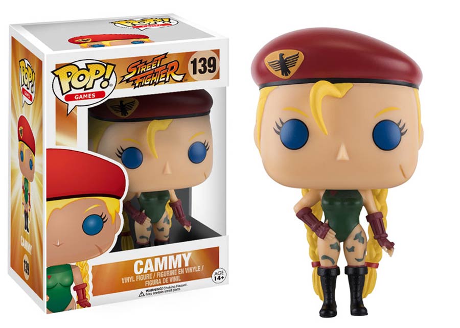 POP Games 139 Street Fighter Cammy Vinyl Figure