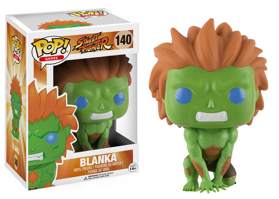 POP Games 140 Street Fighter Blanka Vinyl Figure