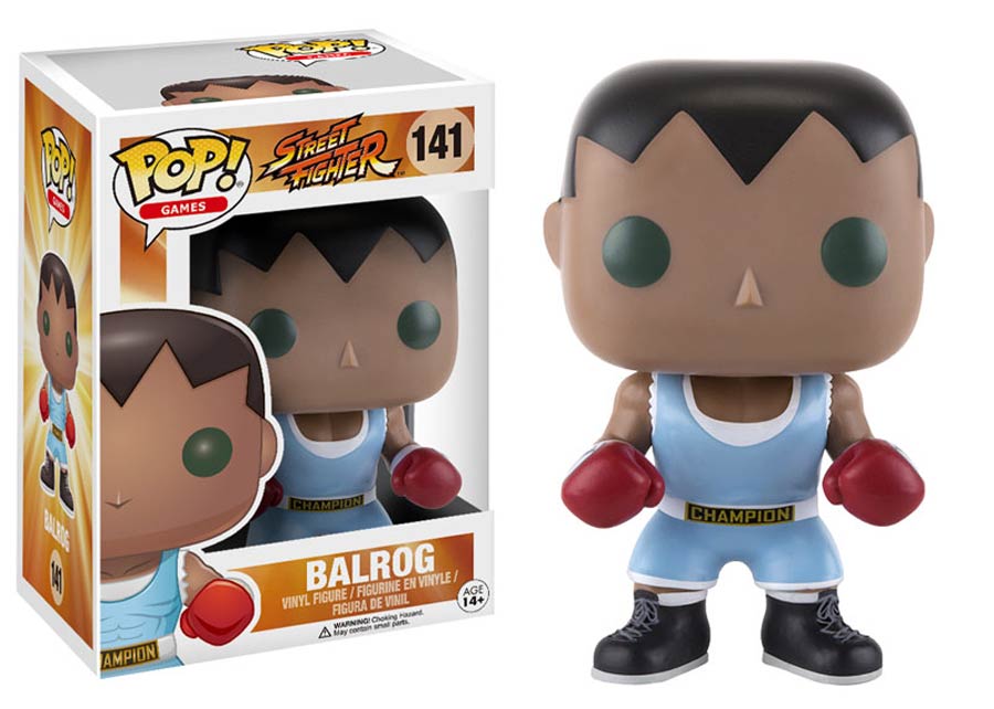 POP Games 141 Street Fighter Balrog Vinyl Figure