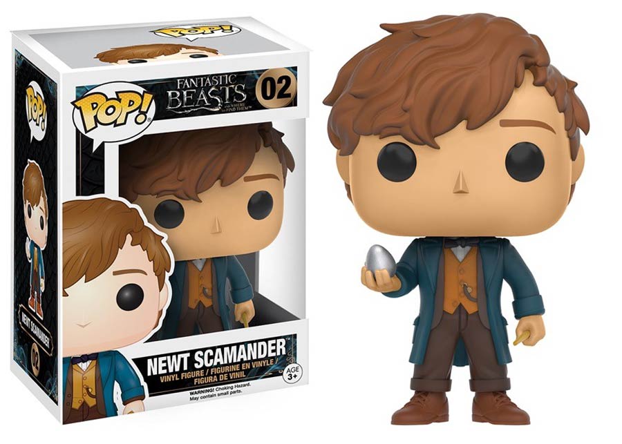 POP Fantastic Beasts And Where To Find Them 02 Newt Scamander Vinyl Figure