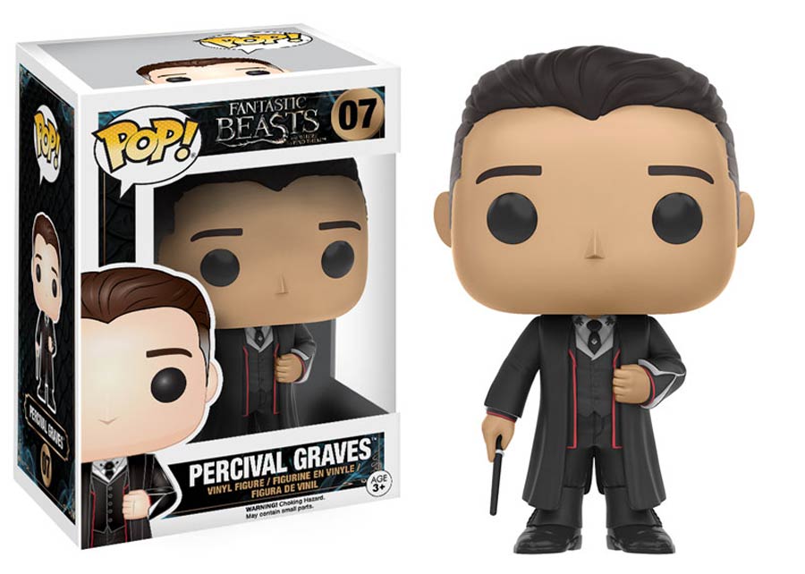 POP Fantastic Beasts And Where To Find Them 07 Percival Graves Vinyl Figure