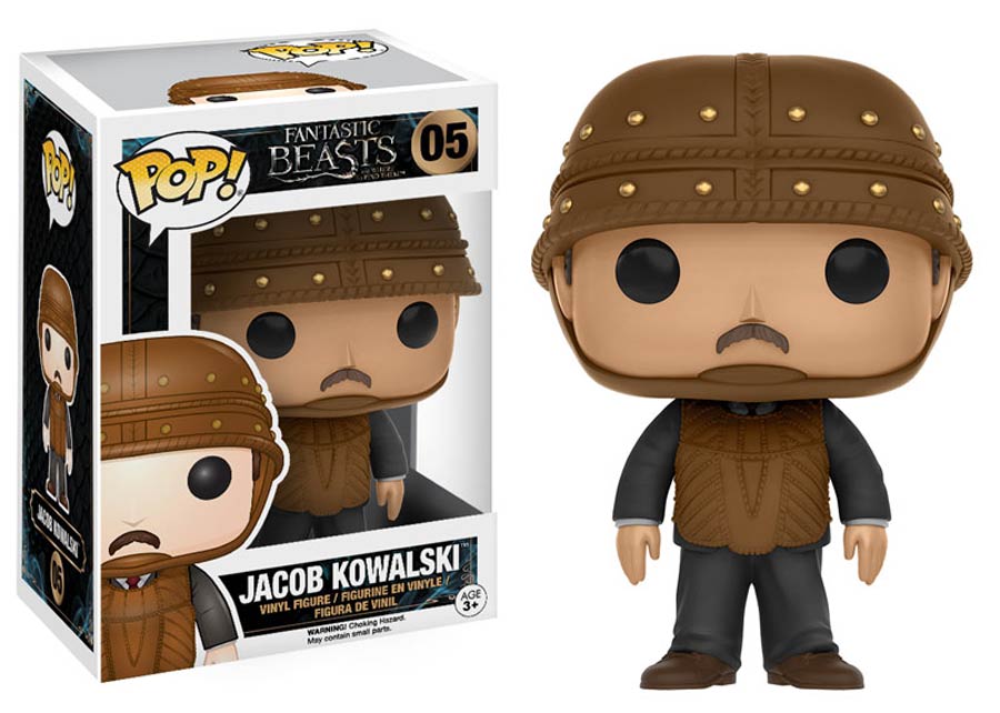 POP Fantastic Beasts And Where To Find Them 05 Jacob Kowalski Vinyl Figure