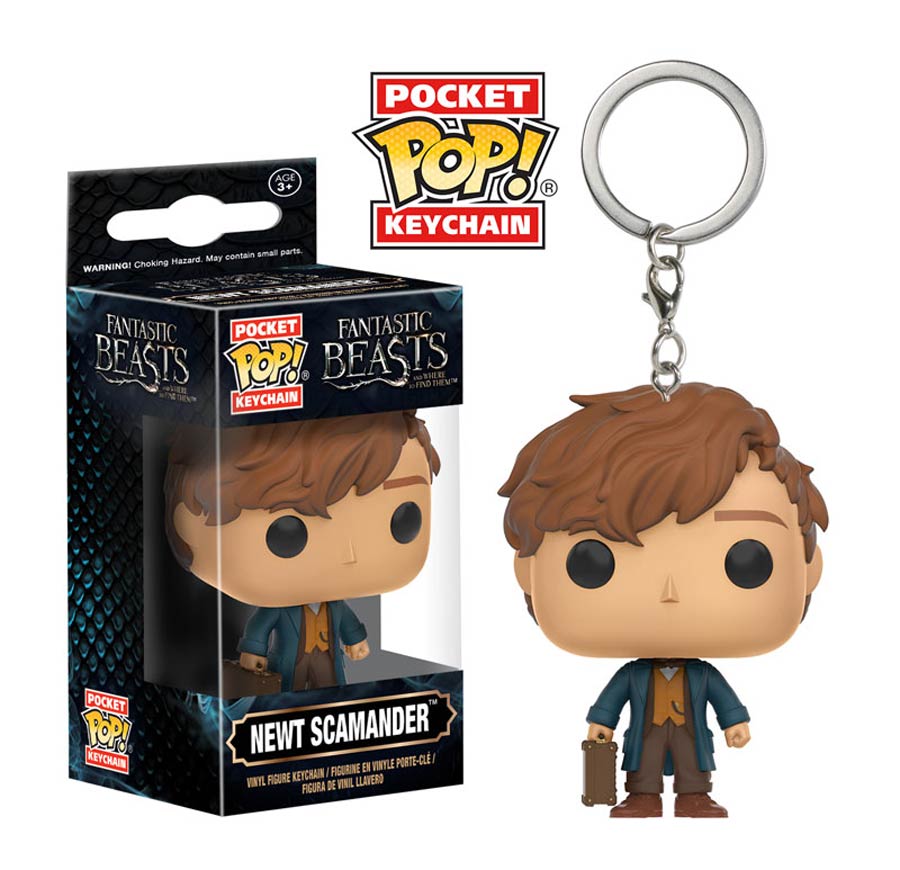 POP Fantastic Beasts And Where To Find Them Newt Vinyl Figure Keychain