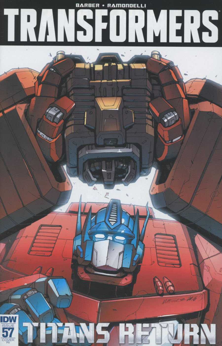 Transformers Vol 3 #57 Cover C Incentive Marcelo Matere Variant Cover (Revolution Tie-In)