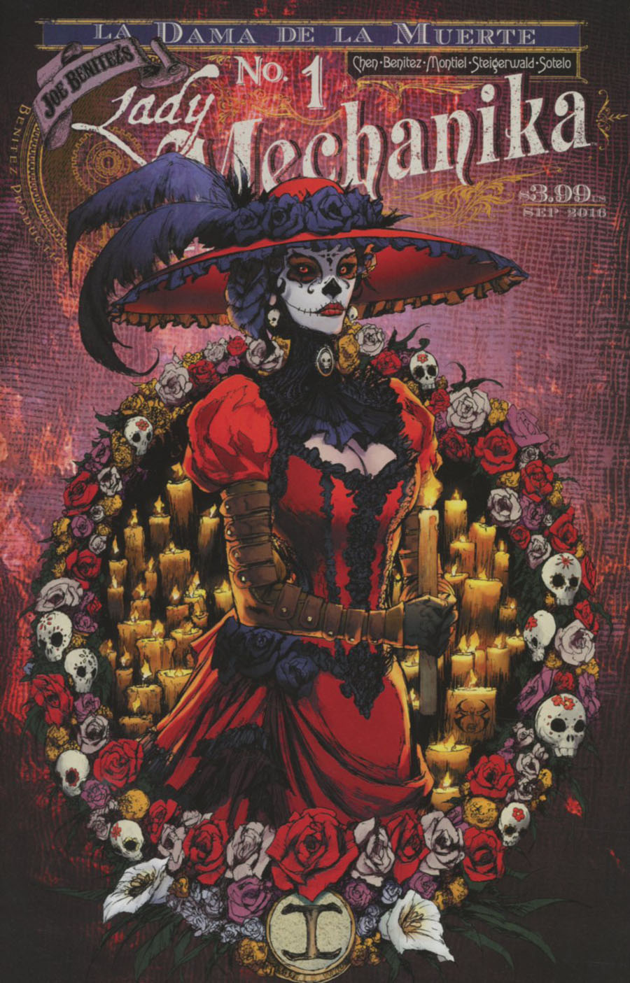 Lady Mechanika La Dama De La Muerte #1 Cover A Regular Joe Benitez & Peter Steigerwald Cover