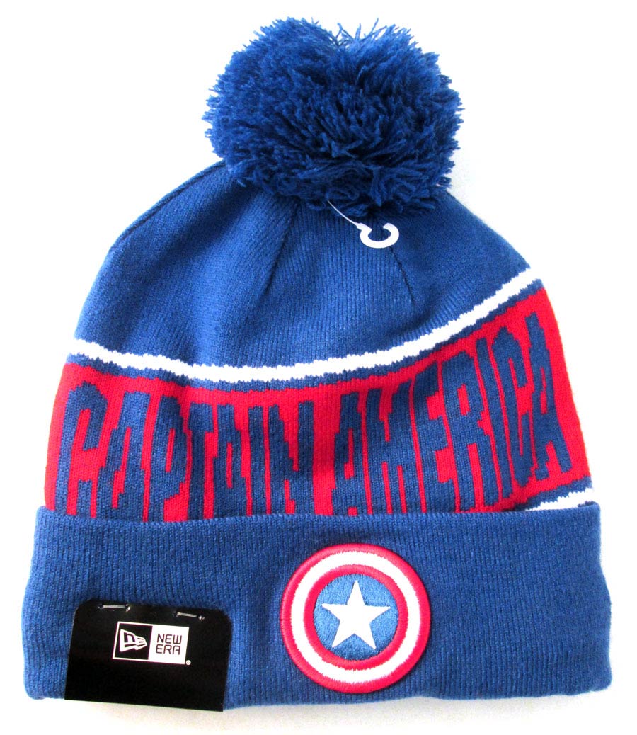 Captain American Team Chant Knit Cap