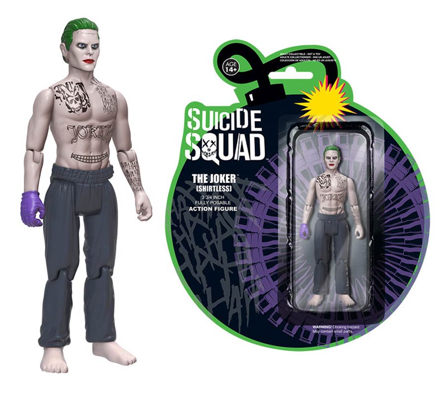 Suicide Squad Movie Shirtless Joker 4-inch Action Figure