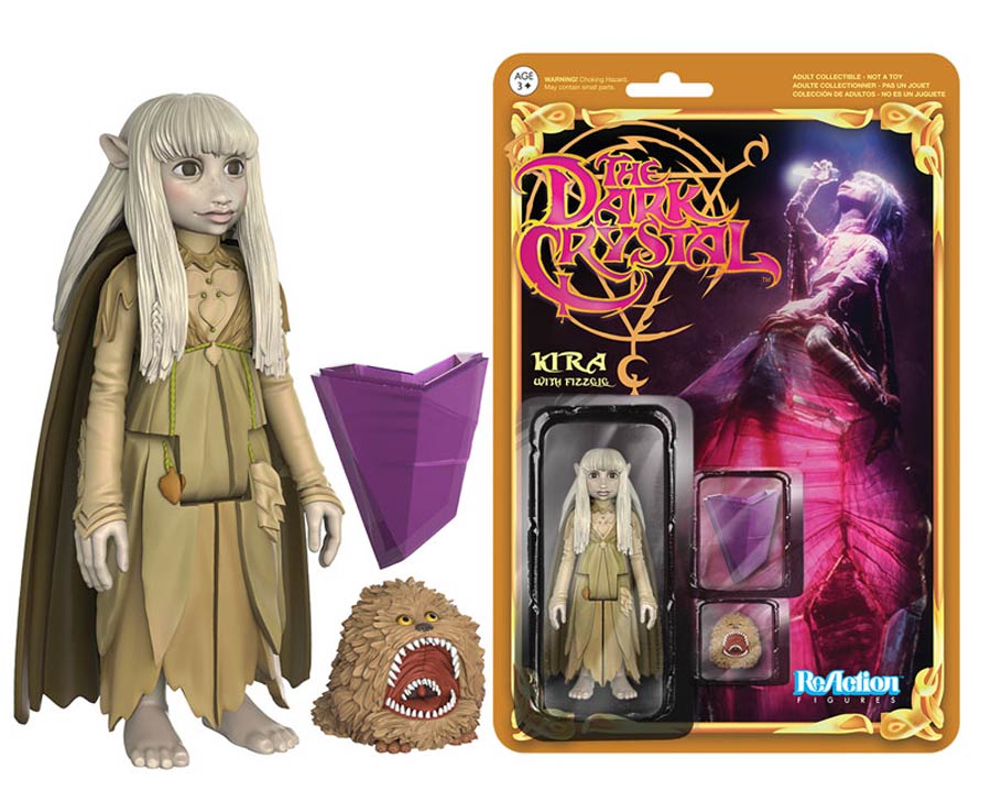 ReAction Dark Crystal Kira And Fizzigig Action Figure