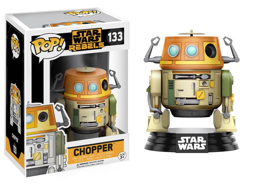 POP Star Wars 133 Star Wars Rebels Chopper Vinyl Bobble Head