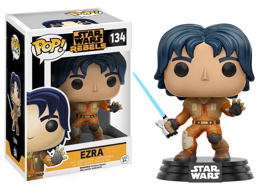 POP Star Wars 134 Star Wars Rebels Ezra Vinyl Bobble Head