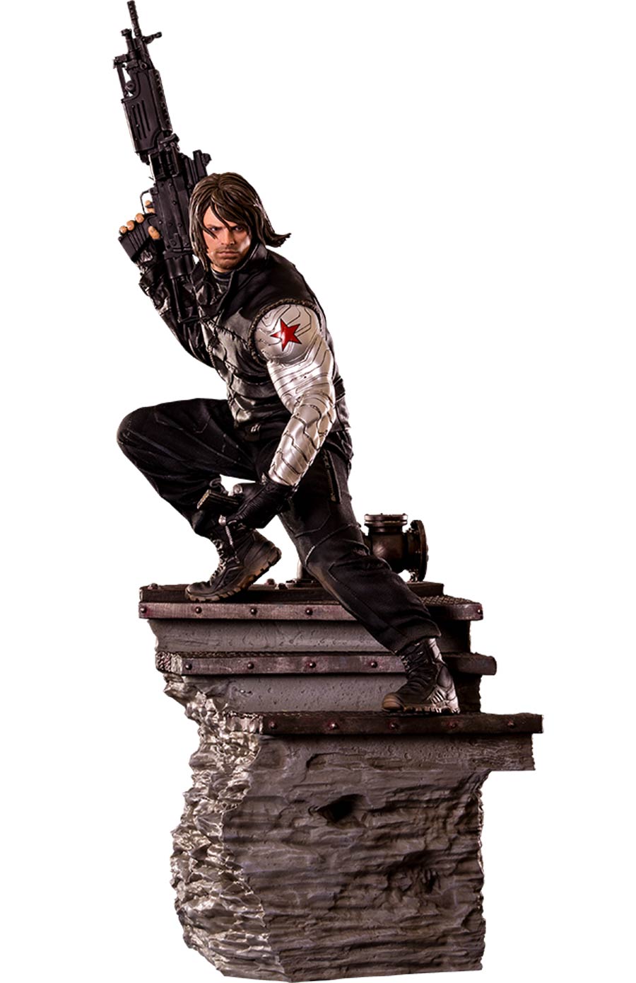 Captain America Civil War Winter Soldier 27.5-inch Polystone Statue