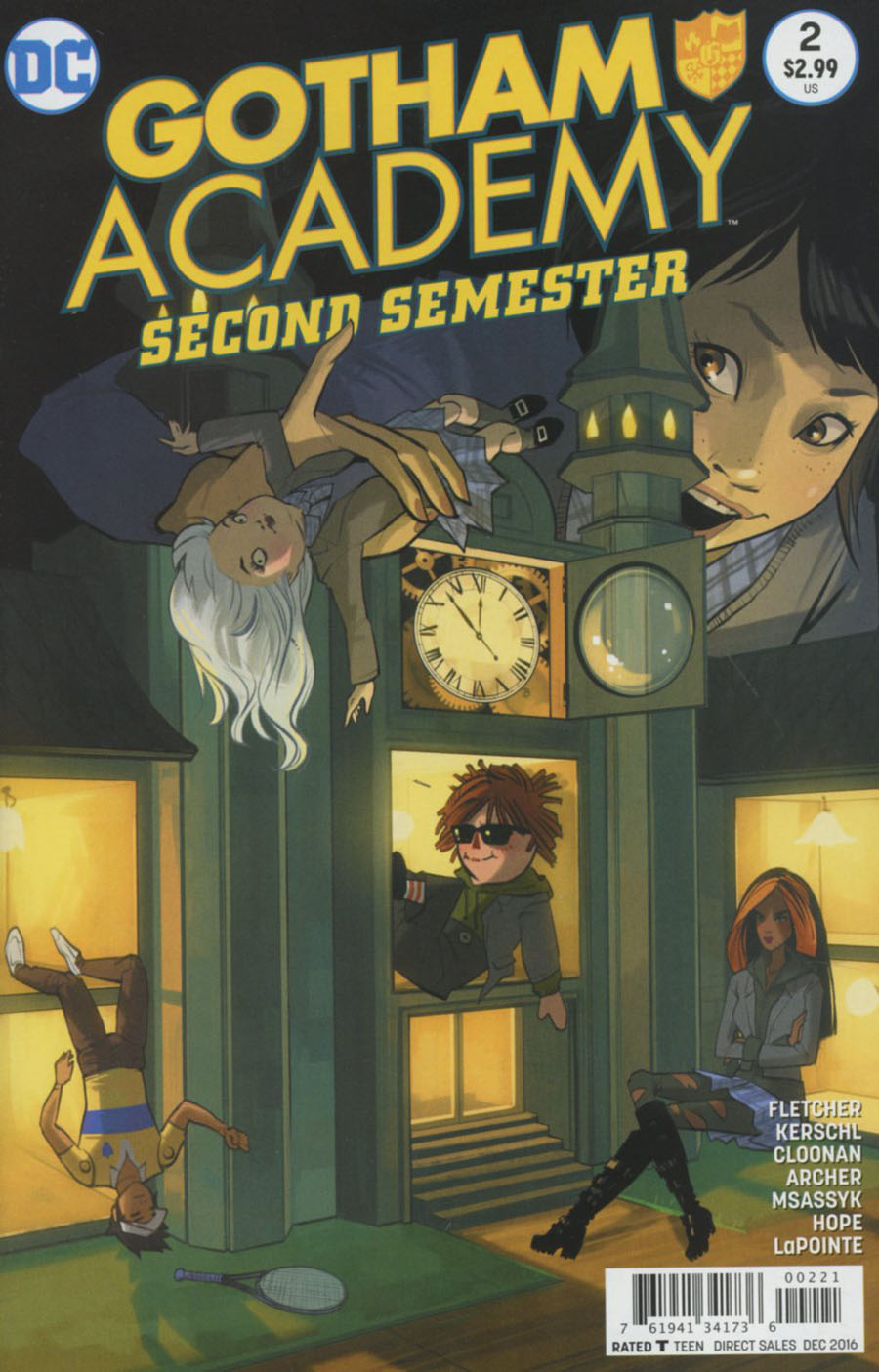 Gotham Academy Second Semester #2 Cover B Variant Fiona Staples Cover