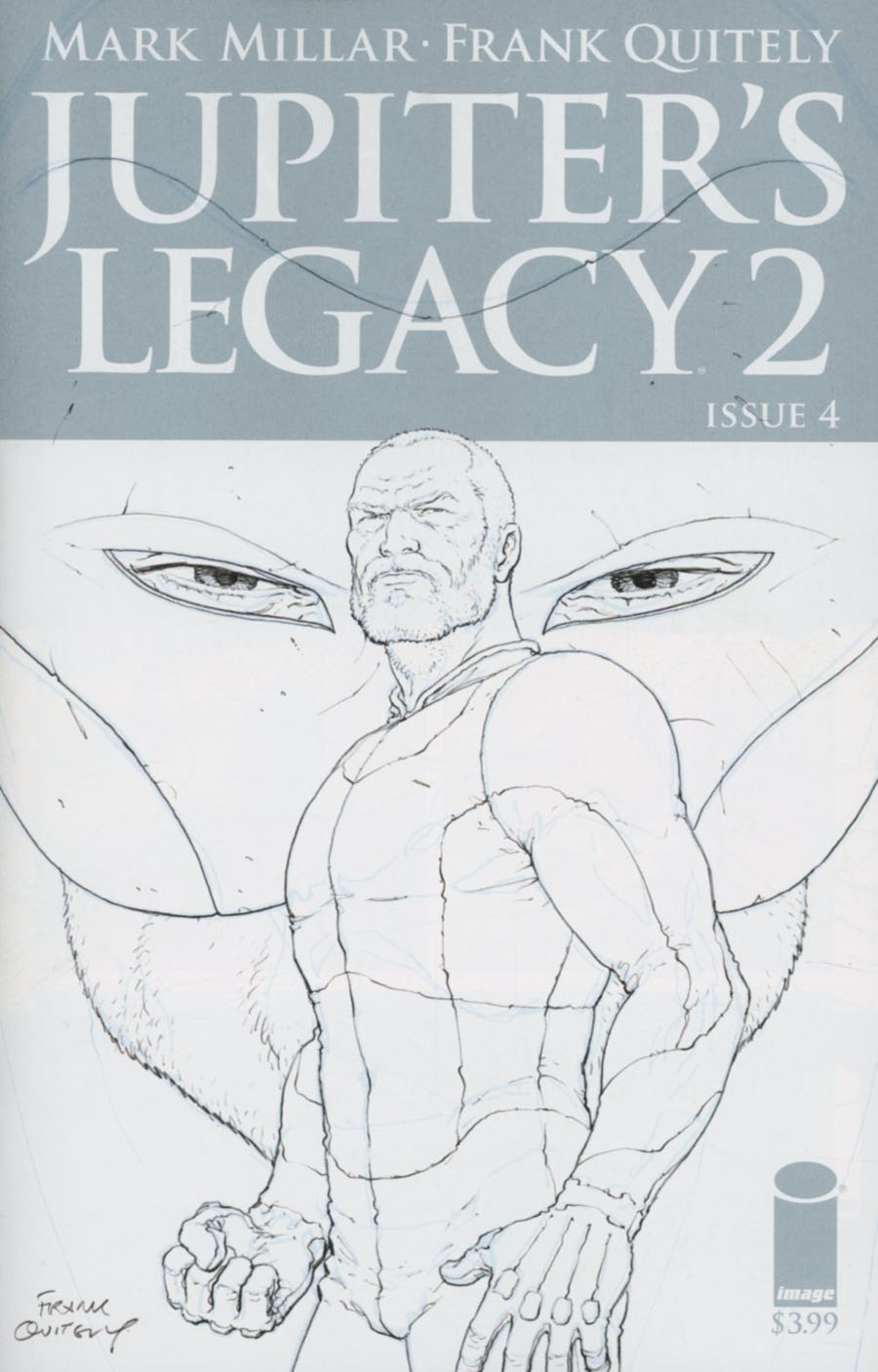 Jupiters Legacy Vol 2 #4 Cover B Incentive Frank Quitely Sketch Cover