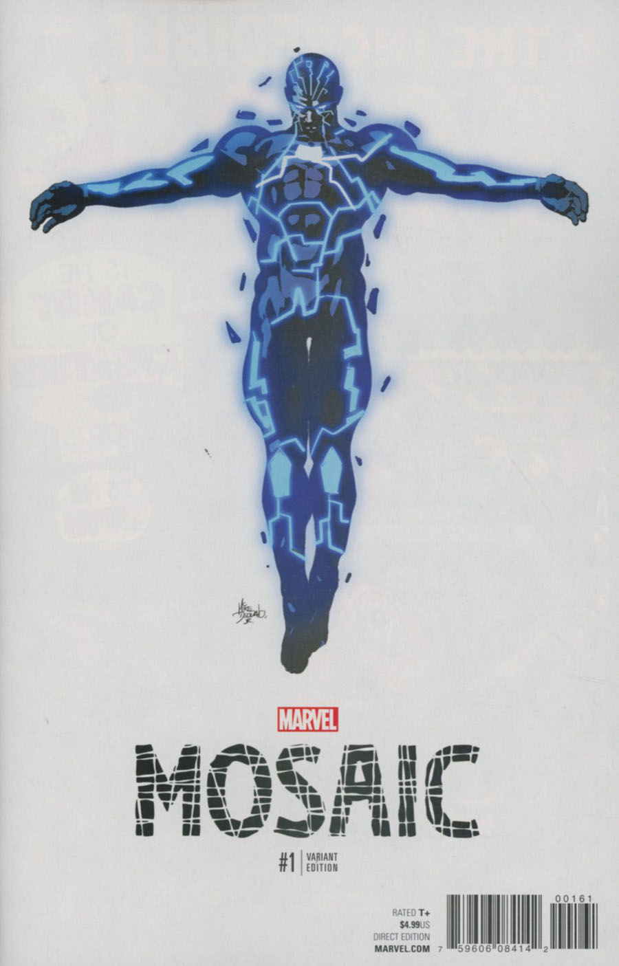 Mosaic #1 Cover E Incentive Mike Deodato Jr Teaser Variant Cover (Marvel Now Tie-In)