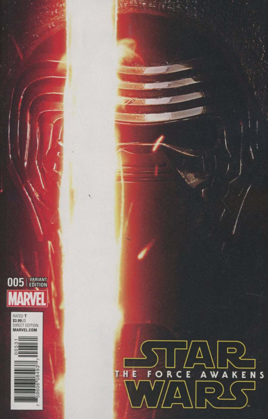Star Wars Episode VII The Force Awakens Adaptation #5 Cover B Incentive Movie Variant Cover