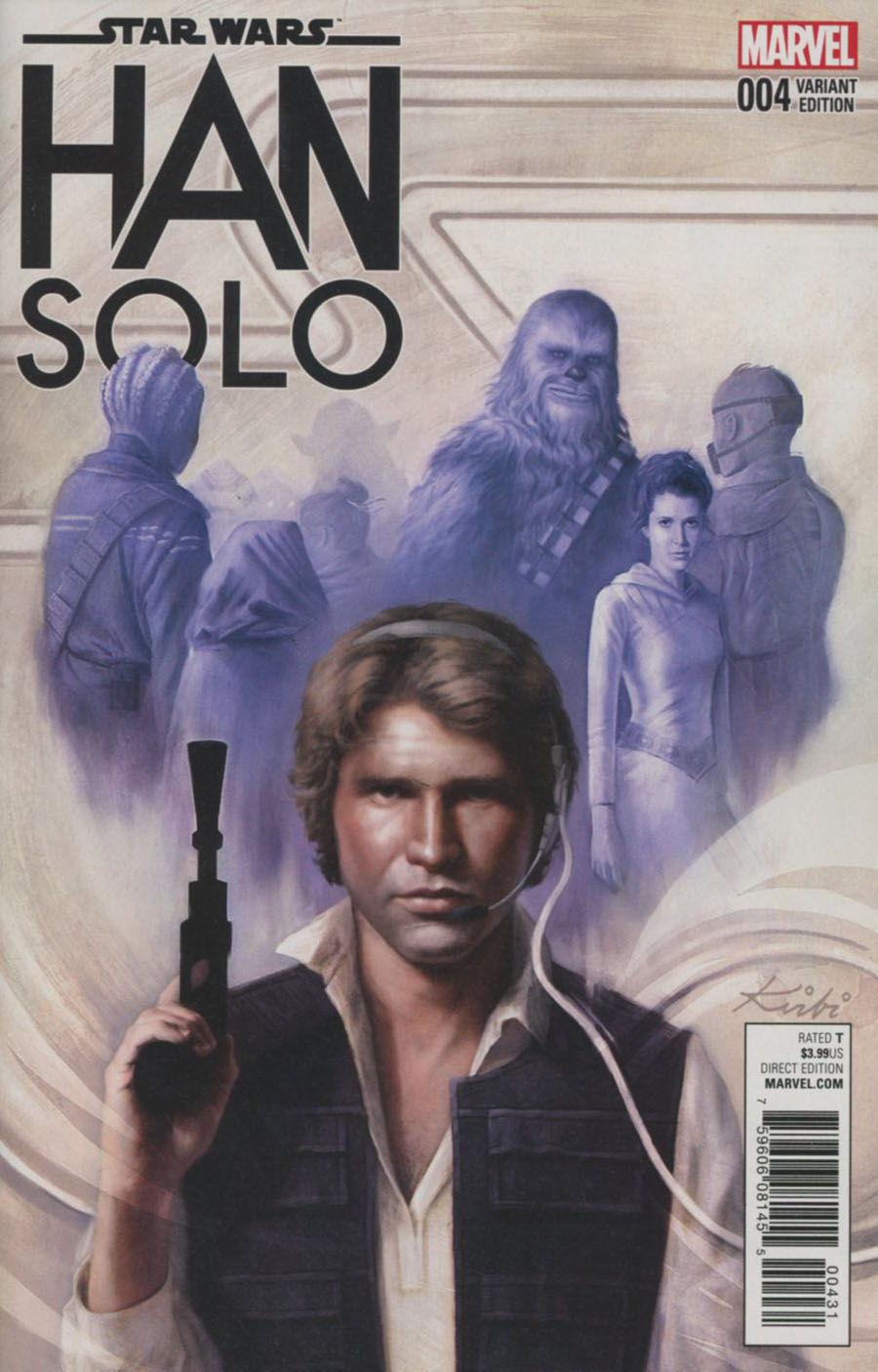 Star Wars Han Solo #4 Cover D Incentive Kirbi Fagan Variant Cover