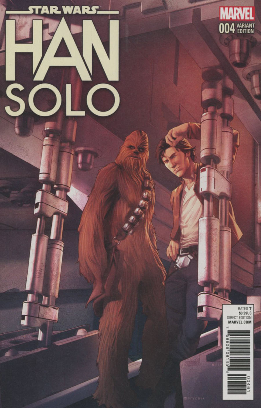 Star Wars Han Solo #4 Cover F Incentive Jamal Campbell Variant Cover