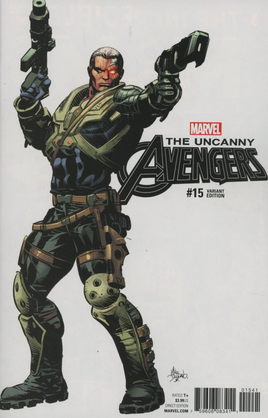 Uncanny Avengers Vol 3 #15 Cover C Incentive Mike Deodato Jr Teaser Variant Cover (Marvel Now Tie-In)