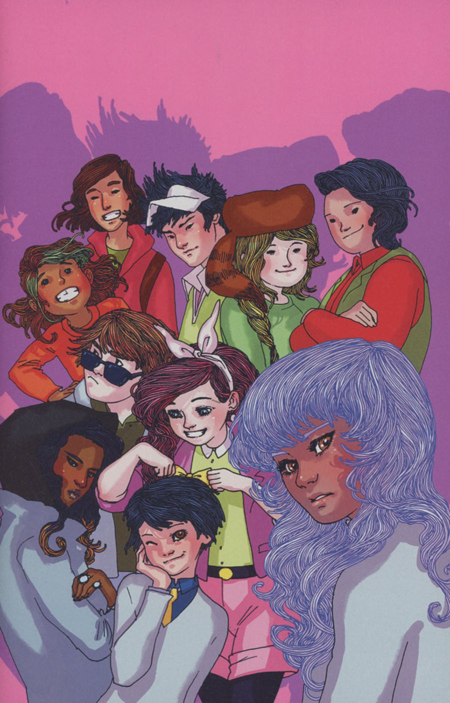 Lumberjanes Gotham Academy #5 Cover C Incentive Trungles Virgin Variant Cover