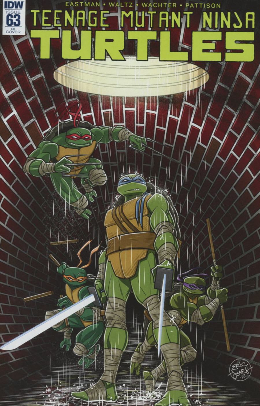 Teenage Mutant Ninja Turtles Vol 5 #63 Cover C Incentive Eric Jones Variant Cover