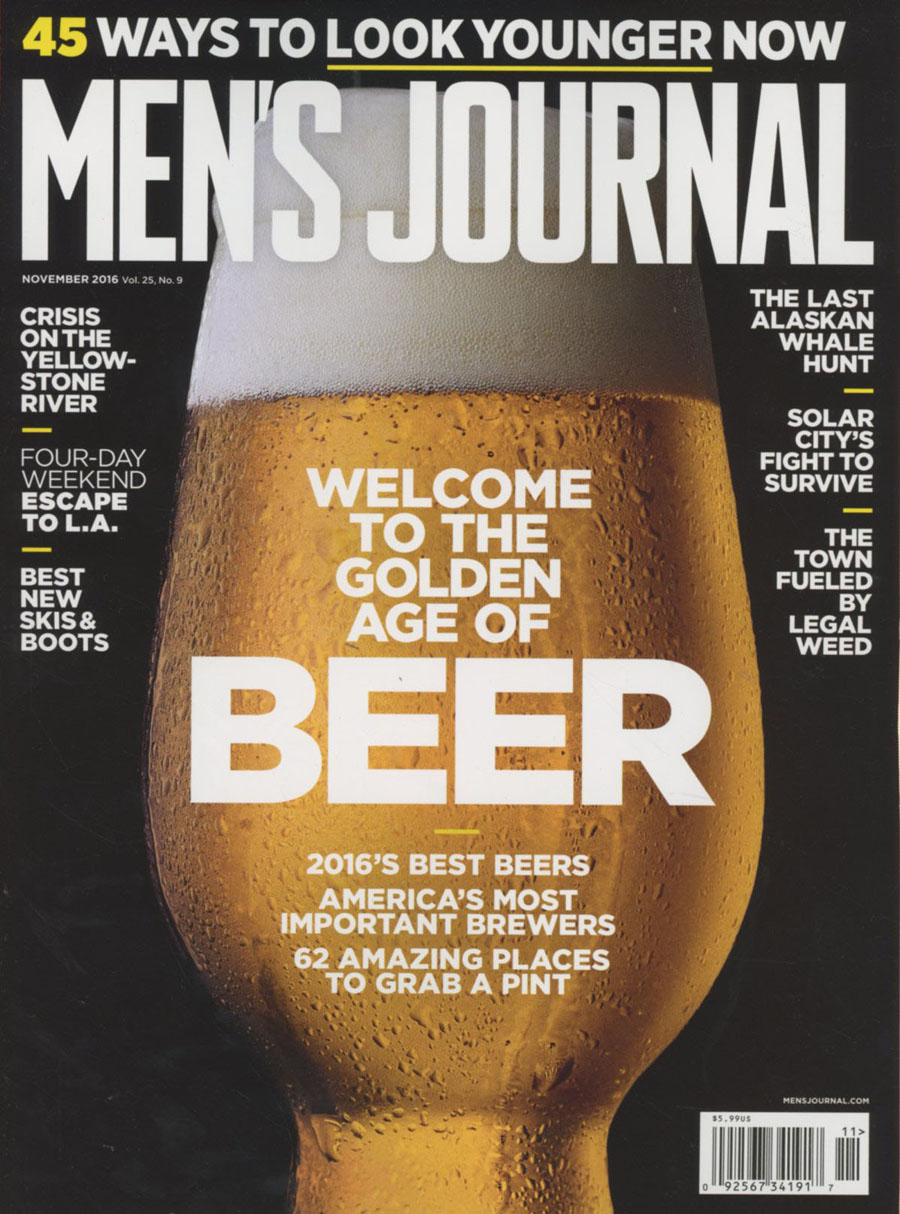 Mens Journal Vol 25 #9 November 2016