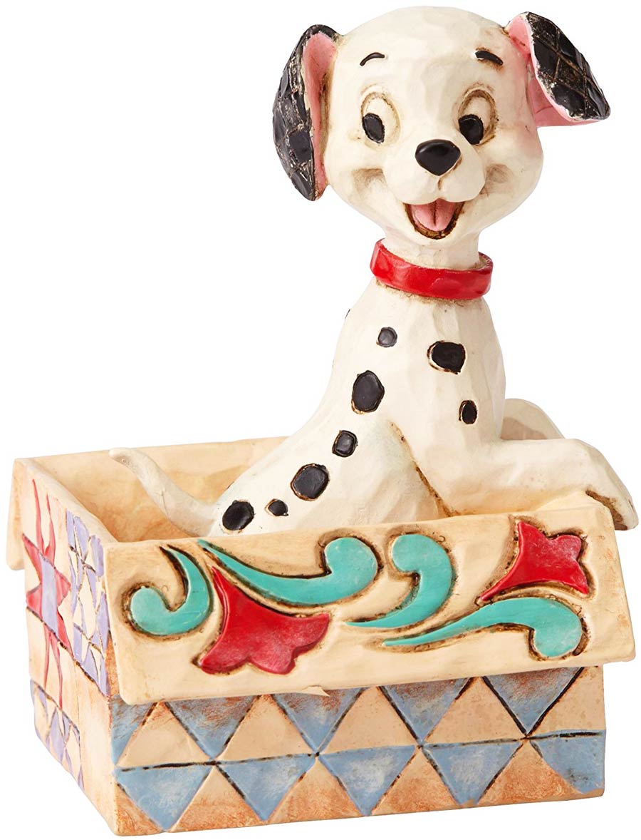 Disney Traditions Lucky In A Box Mini Figurine