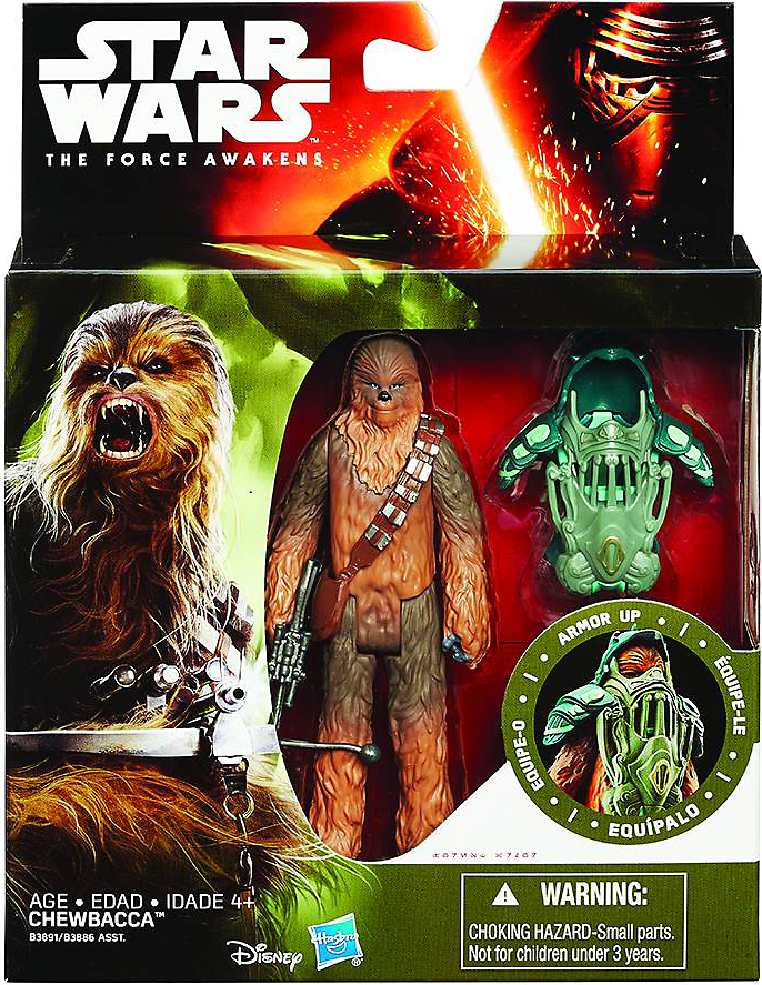 Star Wars Armor Series 3.75-Inch Action Figure Assortment 201601 - Chewbacca