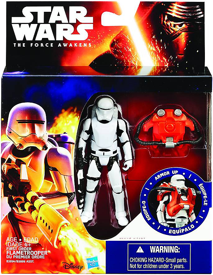 Star Wars Armor Series 3.75-Inch Action Figure Assortment 201601 - Flametrooper
