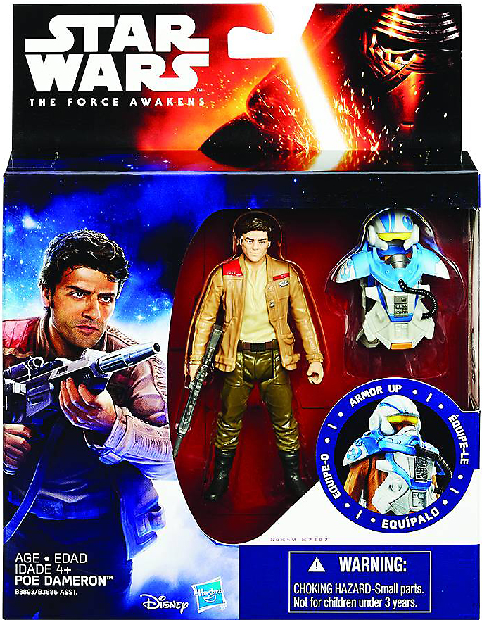 Star Wars Armor Series 3.75-Inch Action Figure Assortment 201601 - Poe Dameron