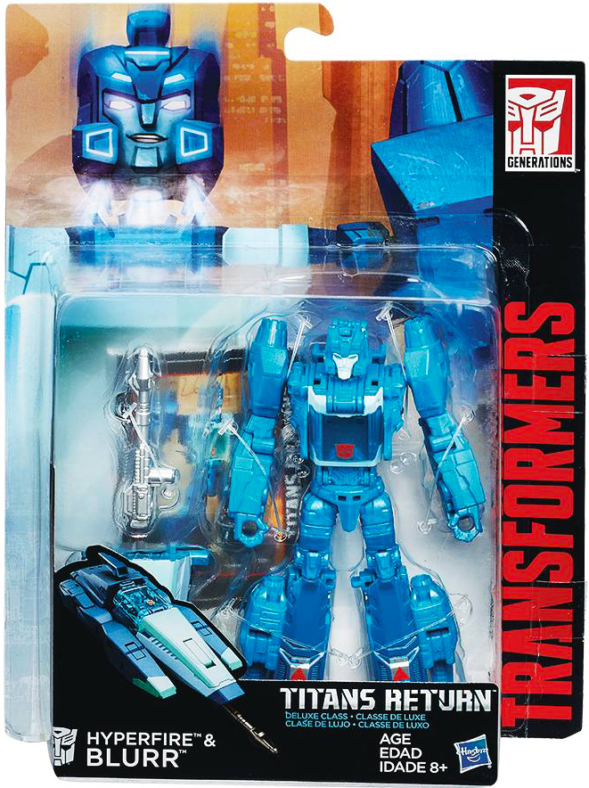 Transformers Generations Titans Return Deluxe Action Figure Assortment 201603 - Blurr