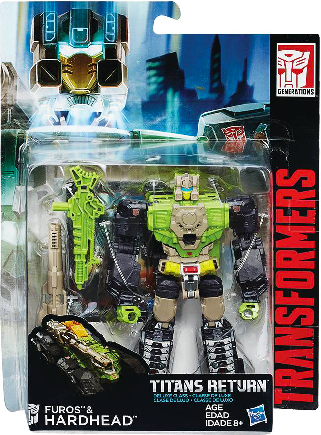 Transformers Generations Titans Return Deluxe Action Figure Assortment 201603 - Hardhead